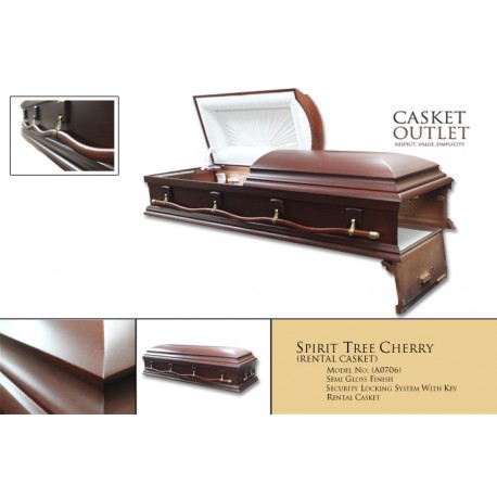Spirit Tree Cherry (Rental Casket) (A0706)