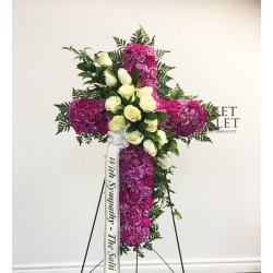 Funeral Cross Flowers | Toronto's Online Outlet