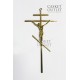 casket cross, bronze cross