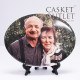 Cremation Urn Porcelain Picture | Ceramic Photo Stand Holder