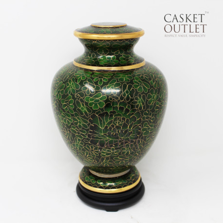 Cloisonne Urn | Metal Urn | Cremation Urn