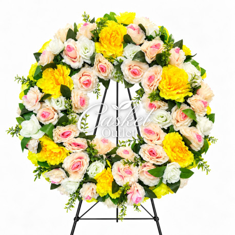 Yellow Cream Wreath (SFW35)