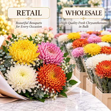 Funeral flowers | Chrysanthemum flowers