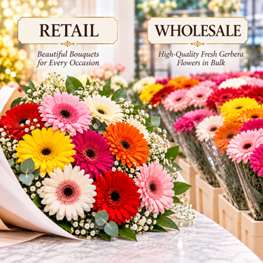 Funeral flowers | Gerbera flowers