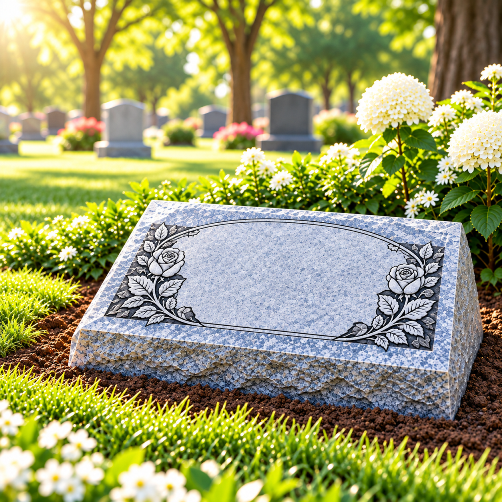 Pillow Markers | Cemetery Grave Granite Markers