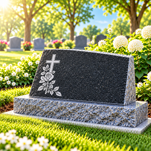 Slanted Markers | Hickey Markers | Granite Markers