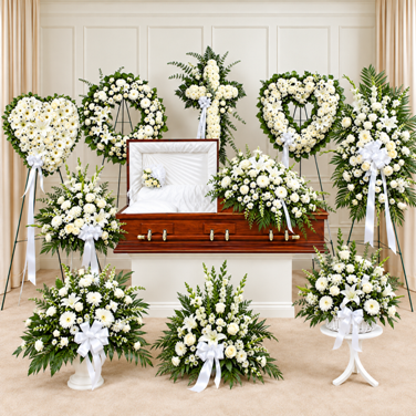 Funeal Flowers | White Colors